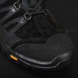 Ботинки тактические зимние Викинг кожа Crazy Horse натуральная шерсть черные