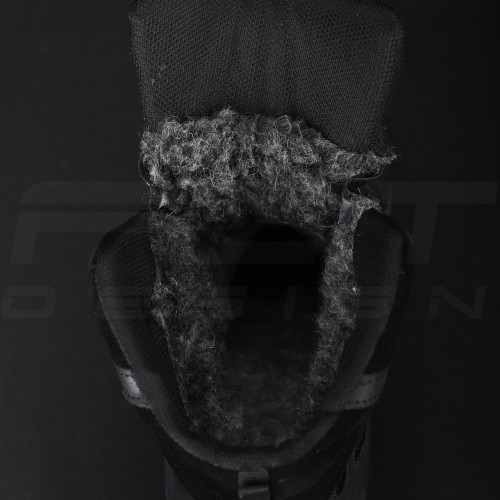 Черевики тактичні зимові Вікінг шкіра Crazy Horse натуральна вовна чорні 36 36