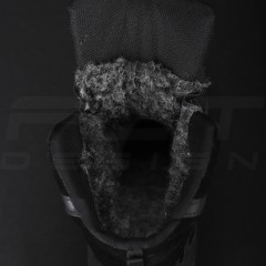 Черевики тактичні зимові Вікінг шкіра Crazy Horse натуральна вовна чорні