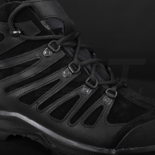 Черевики тактичні зимові Вікінг шкіра Crazy Horse натуральна вовна чорні 36 36