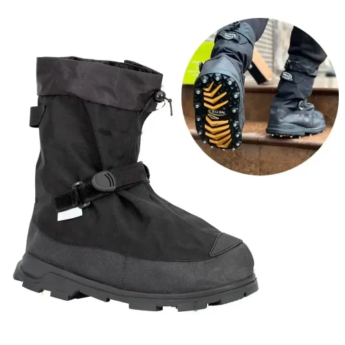 Зимові водонепроникні захисні бахіли з шипами XS XS