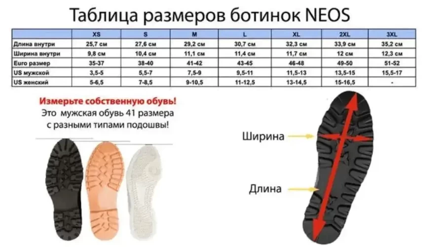 Зимові водонепроникні захисні бахіли з шипами XS XS