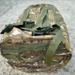 Сумка транспортная баул - рюкзак военный непромокаемый 110л мультикам