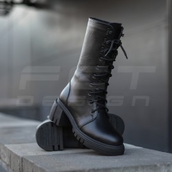 Сапоги женские зимние мембрана Gore-Tex черные