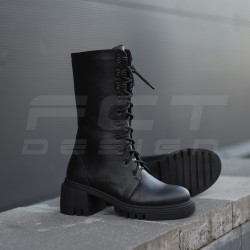 Сапоги женские зимние мембрана Gore-Tex черные