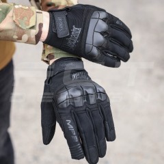 Рукавиці тактичні Mechanix M-Pact 3 з кісточками Чорні