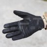 Рукавиці тактичні Mechanix M-Pact 3 з кісточками Чорні