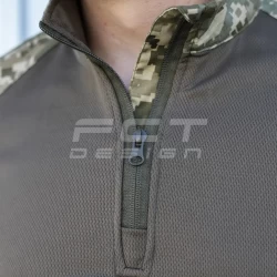 Убакс боевая рубашка короткий рукав ВСУ из термоткани CoolPass antistatic