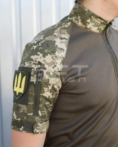 Убакс бойова сорочка короткий рукав ЗСУ з термотканини CoolPass antistatic 44 44