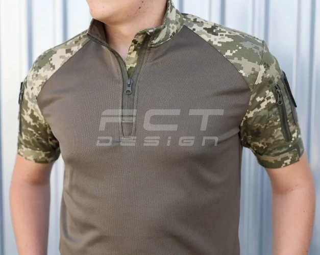 Убакс бойова сорочка короткий рукав ЗСУ з термотканини CoolPass antistatic 44 44