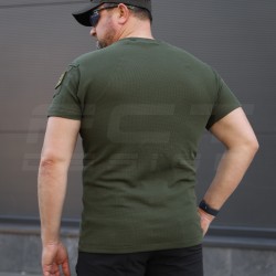 Комплект Футболка Комбат + Шорты тактические Zara Хаки