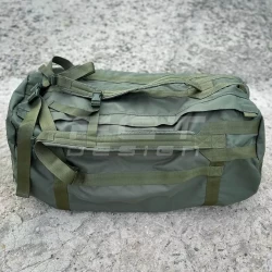 Сумка транспортная баул рюкзак - военный непромокаемый 110л хаки
