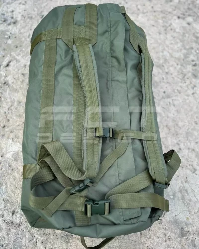 Сумка транспортная баул рюкзак - военный непромокаемый 110л хаки