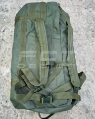 Сумка транспортна баул рюкзак - військовий непромокаючий 110л хакі