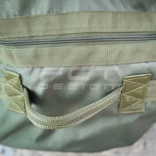 Сумка транспортная баул рюкзак - военный непромокаемый 110л хаки