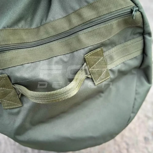 Сумка транспортная баул рюкзак - военный непромокаемый 110л хаки