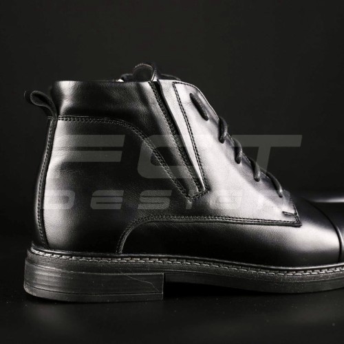 Черевики з хромової шкіри з зимовим утеплювачем Gore-Tex Чорні 40 40