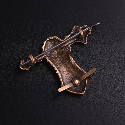 Кокарда танковых войск металл/ Беретный знак танковые войска