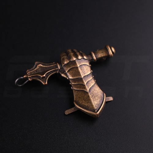 Кокарда танковых войск металл/ Беретный знак танковые войска