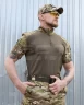 Убакс бойова сорочка короткий рукав Мультикам з термотканини CoolPass antistatic 44 44