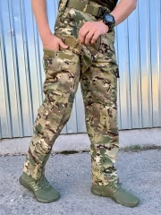 Штани тактичні Мультикам Mil-Tec ріп-стоп (РОЗМІРИ XL, 2XL)