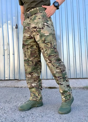 Штани тактичні Мультикам Mil-Tec ріп-стоп (РОЗМІРИ XL, 2XL) 52 52