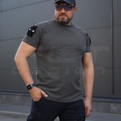 Комплект Футболка Комбат + Шорти тактичні Zara Сірий