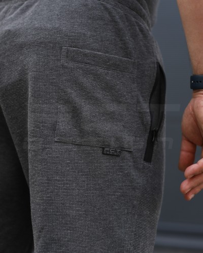 Комплект Футболка Комбат + Шорти тактичні Zara Сірий S S