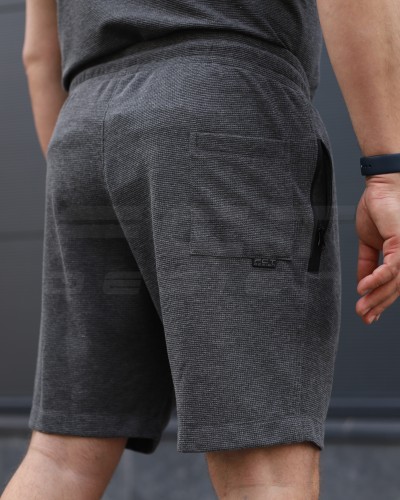 Комплект Футболка Комбат + Шорти тактичні Zara Сірий S S