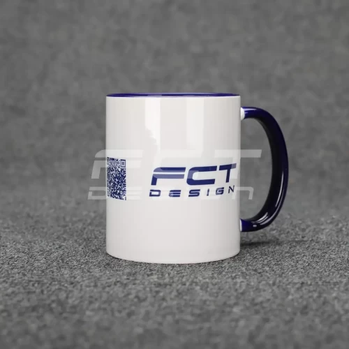 Чашка керамічна НГУ синя