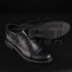 Туфли форменные ВСУ/НГУ из хромовой кожи черные