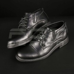 Туфлі формені ЗСУ/НГУ з хромової шкіри чорні