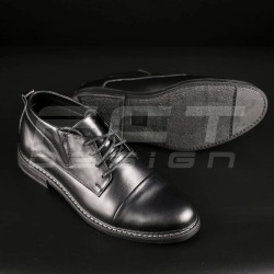 Туфлі формені ЗСУ/НГУ з хромової шкіри чорні