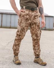 Штани тактичні Джоггер демісезонні Криптек Дезерт