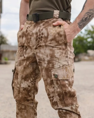 Штани тактичні Джоггер демісезонні Криптек Дезерт 42 42