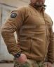 Кофта фліс соти Гексагон на блискавці Койот 40-42/3 40-42/3
