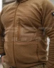 Кофта фліс соти Гексагон на блискавці Койот 40-42/3 40-42/3