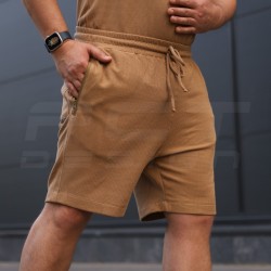 Комплект Футболка Комбат + Шорти тактичні Zara Койот