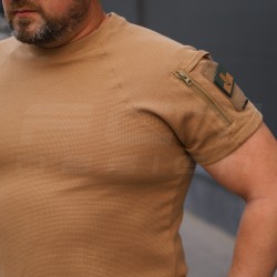 Комплект Футболка Комбат + Шорты тактические Zara Койот