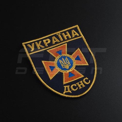 Шеврон ДСНС нарукавный