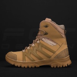 Ботинки зимние Урбан на мембране Gore-tex + Slimtex из Итальянской Экокожи койот