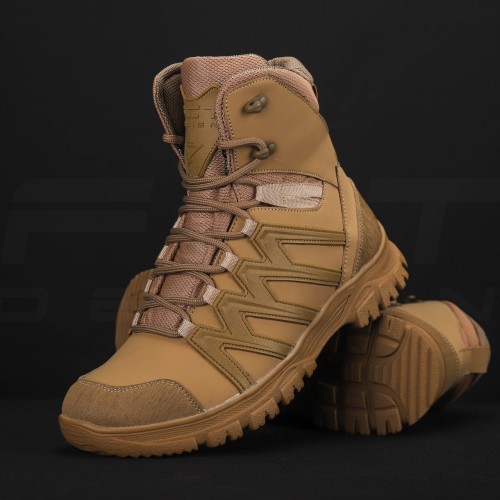 Черевики зимові Урбан мембрана GoreTex Slimtex з італійської екошкіри койот 39 39