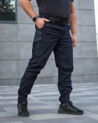 Штани тактичні Корд Gen 2 Темно-сині для ДСНС