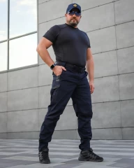 Штани тактичні Корд Gen 2 Темно-сині для ДСНС