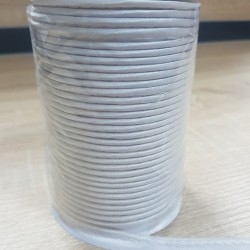 Атласний Кант білий/золотий