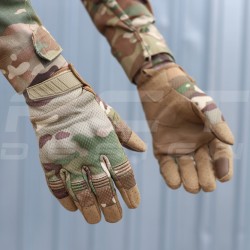 Рукавиці тактичні з кісточками Мультикам Touch Screen