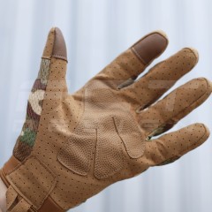 Рукавиці тактичні з кісточками Мультикам Touch Screen