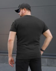 Комплект Футболка Комбат + Шорти тактичні Zara Чорний