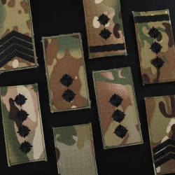 Погоны ВСУ/НГУ черная нить мультикам