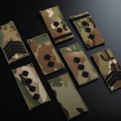 Погоны ВСУ/НГУ черная нить мультикам